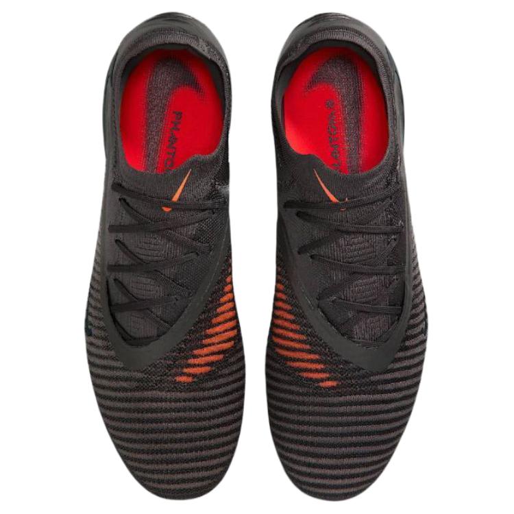 Nike Kopačky Phantom 6 Low Elite LV8 FG Medium Ash Black Gold Amber Unisex IF4097-288