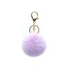 Auf Lager 8cm Kunstkaninchenfell Pompom Schlüsselanhänger - Plüschkugel Anhänger für Taschen und Kleidung