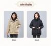 Women's Hooded Thickened Winter Duck Down Coat - Warm Casual Jacket for Middle-Aged Moms