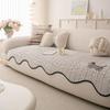 Cute Cartoon Sofa Cushion  New Popular Special-Shaped Straight Row Sofa Seat Cushion Cover Cloth Universal In All Seasons