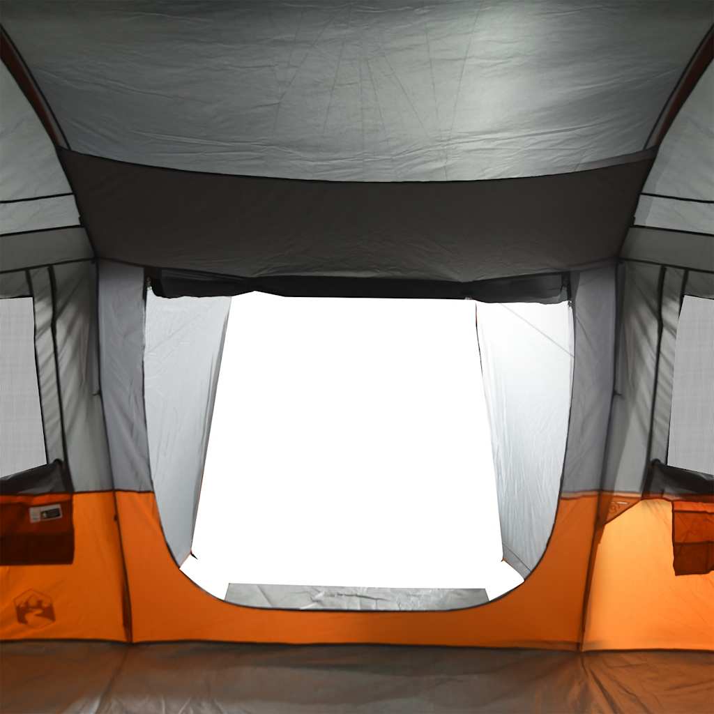 Tunnel Family Tent for 16 Persons Gray Waterproof