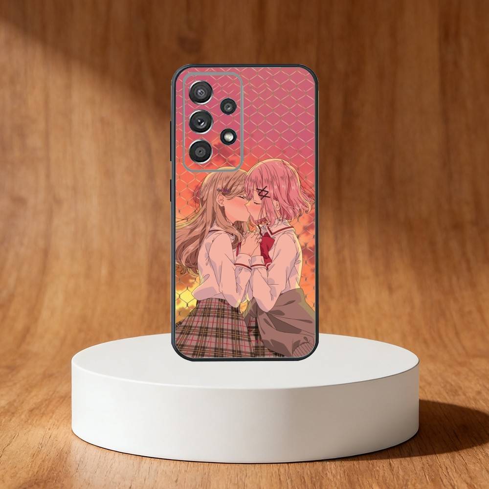 Watanare Anime Phone Case For Samsung S25,S24,S21,S22,S23,S30,Ultra,S20,Plus,Fe,Note,10,9,5G Black Cover