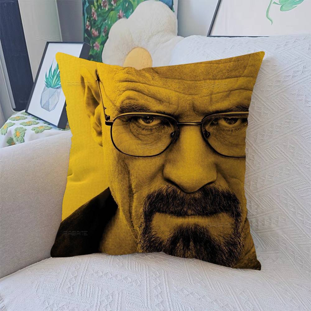 TV Series Breaking Bad Cushion Cover Pillow Cover Decor Pillowcase Printed Cushion Case For Couch