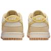 Nike Dunk Low Next Nature SE Team Gold Pale Ivory Women Sneakers Cream Gum-Yellow Soft-Yellow HJ5864-700