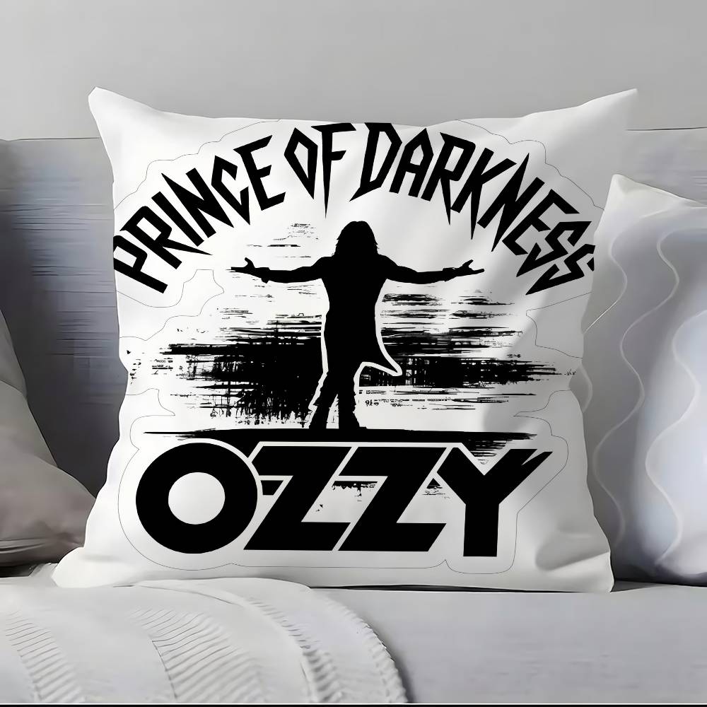 O-Ozzy Osbourne Band Lead Singer Pillow Case Pillowcase Soft Skin Friendly & Comfortable with a Hidden Zipper