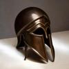 Ancient Greek Spartan Helmet Handmade Bronze Warrior Greek Corinthian Armor Medieval Cosplay Home Decor Gift