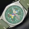 JAPAN VINTAGE REFURBISHED SEIKO AUTOMATIC 6309A MENS GREEN DIAL WATCH A443033-1