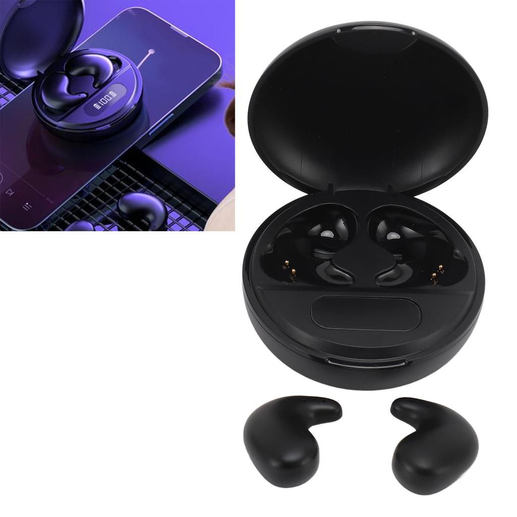 Wireless Earbud   Earbud 5.3 Miniature Sleep Earpiece for Side Sleepers with Small Ear Canals Women Men Work Driving Running Earbuds