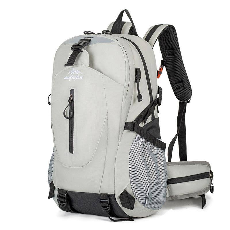Outdoor Hiking Backpack With Waterproof Nylon And Breathable Design For Men And Women
