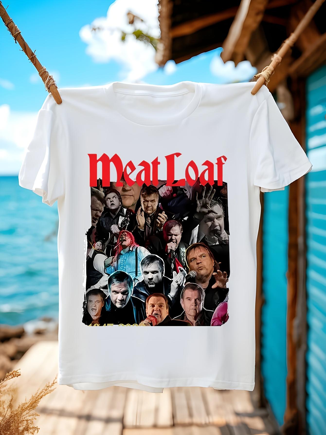 Meat Loaf Singer Memories Collage Vintage Tshirt Vintage ... XXL