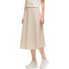 Anta Champion All-Weather Series Solid Color Simple Quick-Dry Casual Long Skirt Women Skirts Raw-Wood-Color 162520201-1