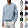Men's Casual Loose Fit Crewneck Sweatshirt for Fall and Winter