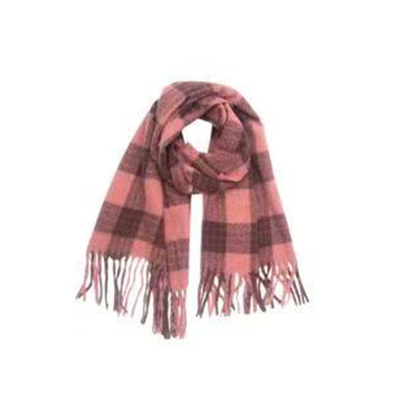 New Autumn and Winter High-end New Widened and Thickened Plaid Imitation Cashmere Scarf, Scarf, Warm Shawl