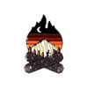 Air Tickets Enamel Pin Cartoon Explore Adventure Awaits Brooch Badge For Lapel Shirt Bag Jewelry Gift For Friends