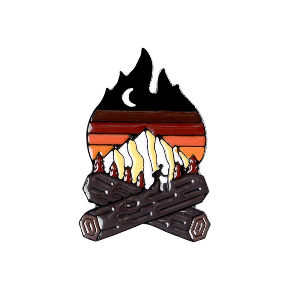 Air Tickets Enamel Pin Cartoon Explore Adventure Awaits Brooch Badge For Lapel Shirt Bag Jewelry Gift For Friends