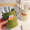 Yousheng Cartoon Pen Holder Large Capacity Storage Organizer for Pens Pencils Markers Crayons Desk Storage Container for Home Office