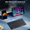 Mini-beleuchtete RGB 10-Zoll Bluetooth-Tastatur 2,4G Wireless-Tastatur Wiederaufladbar Für Tablet Handy Windows Android iPad Tastatur