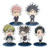 Anime Jujutsu Kaisen Acrylic Keychain Zenin Naoya Fushiguro Megumi Itadori Yuji Okkotsu Yuta Choso Stands Desktop Ornament Gift