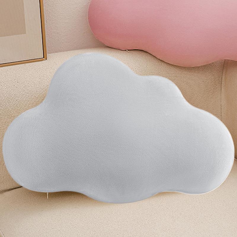 Cloud Pillow Cute Waist Rest Cushion 54x34cm/21x13inch Cute Cloud Waist Rest Cushion Comfortable Bedrest Reading Pillows For