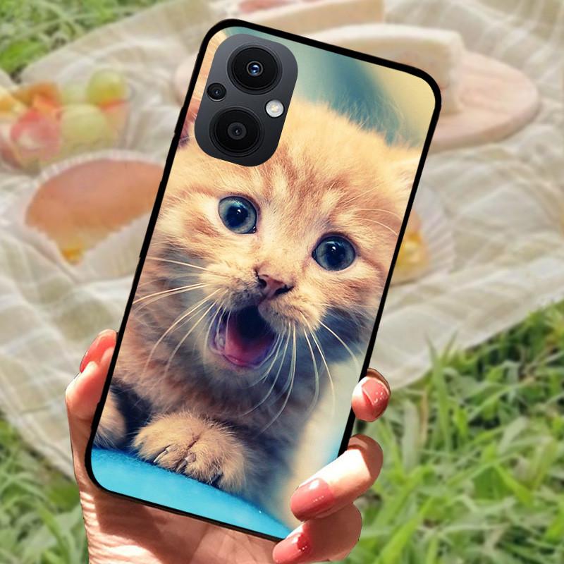 Case For OPPO Reno 7 8 Lite 5G Covers Soft Silicon Lion Wolf TPU Phone Cover for Oppo Reno7 Z 5G Reno 7Z 7Lite Cases Cool Marble