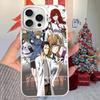 Anime Movie Steins Gate Phone Case For IPhone 16 15 14 13 12 11 Pro Max X XR XSMAX 8 7 Plus Matte Shockproof Back Cover
