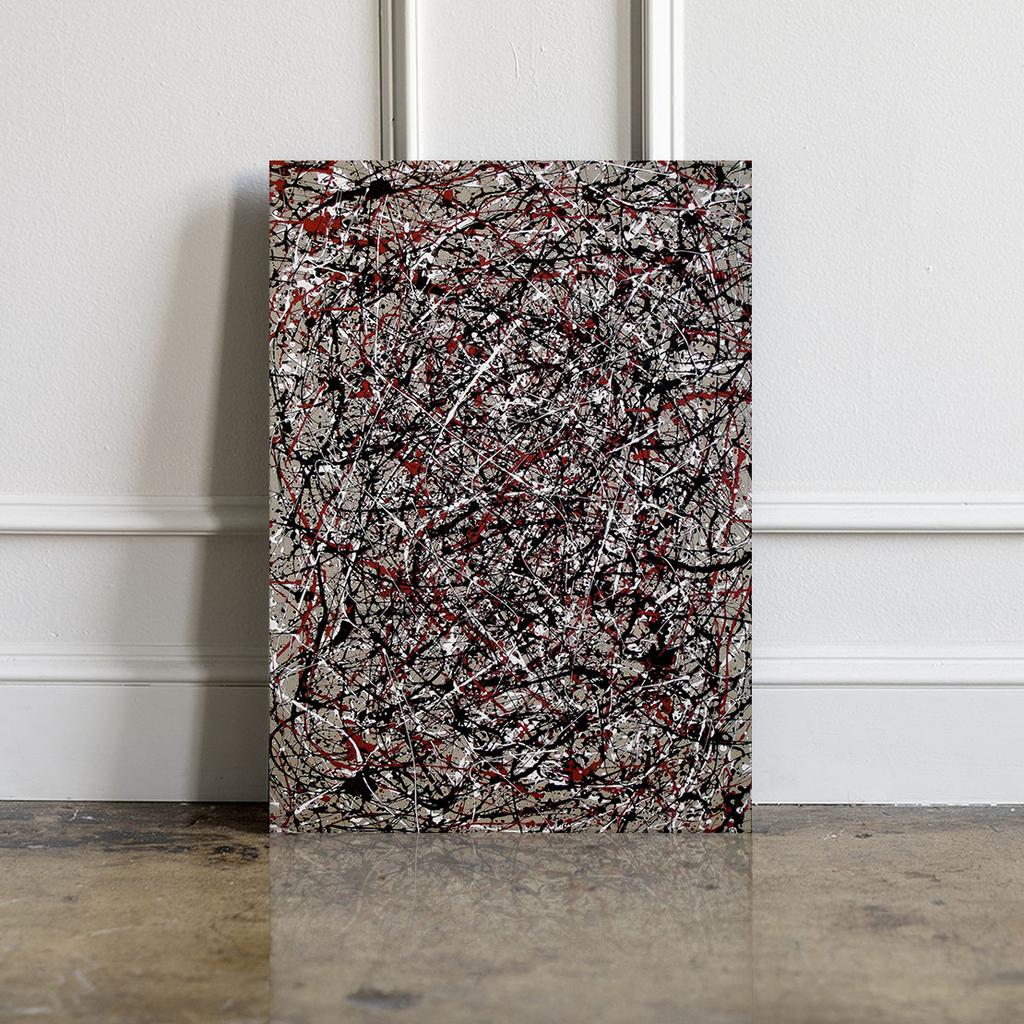 Pollock Abstraction Canvas Print