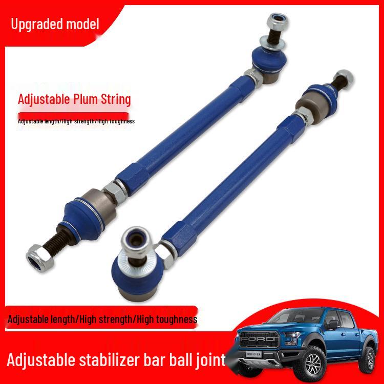 Front Adjustable Sway Bar Ball Joint for Raptor F150 Off-Road Upgrade