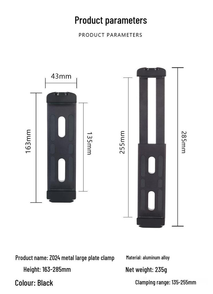 360° Rotating Universal Phone & Tablet Clip for Live Outdoor Photography