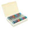 30Pcs Microscope Slides with Box Transparent Biology Prepared Slide Set for Laboratory