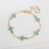 Stylish Stainless Steel Gothic Cross Adjustable Chain Bracelet for Man Woman Simple Daily Party Gold Color Religious Jewelry