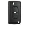 2 Buttons  Remote Car Key Shell Case For Peugeot 4007 Et 4008 Citroen C-Crosser C4 Aircross Fob Mit-11R Blade