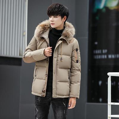 Down Jackets Men Winter Jacket Men Fashion Thick Warm Parkas Fur White Duck Down Coats Casual Man Waterproof Down Jackets