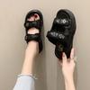 Sandals women's new summer versatile women's platform muffin sports beach sandals