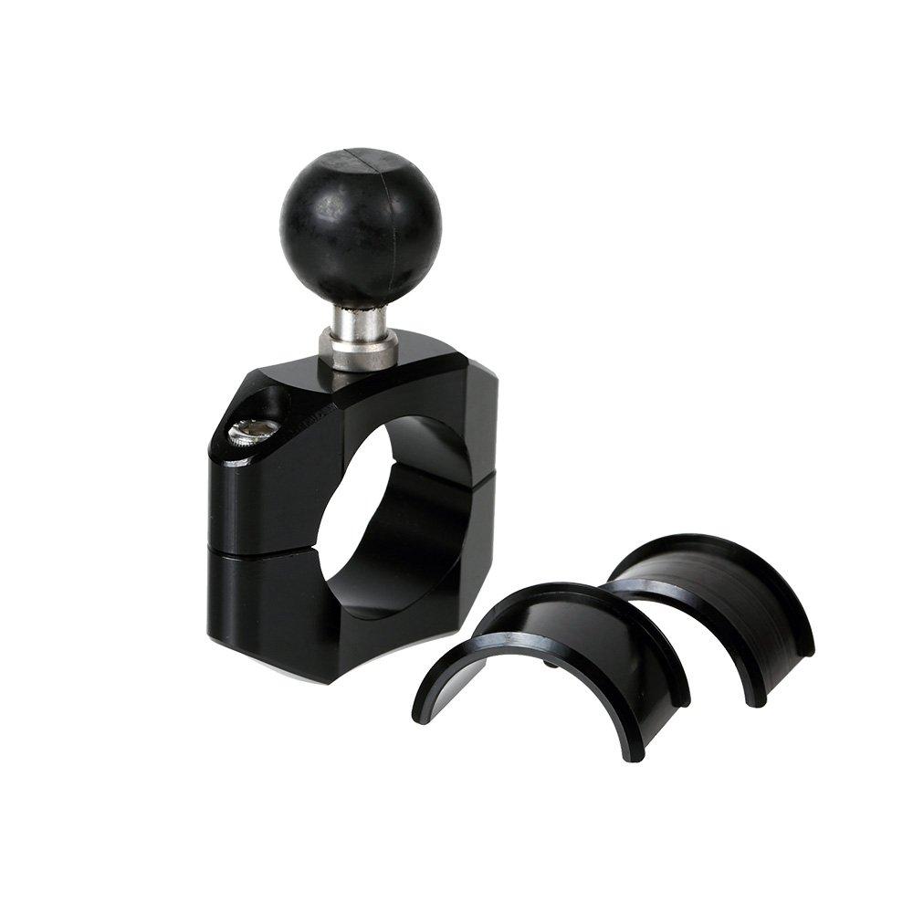 

[REC-MOUNT25] C3 Pipe Clamp Base Mount (C Part) 1-1/8 (28.6mm)/1.25 (31.8mm) Black [RM25-C3] Ball Size 1 (25.0mm-25.4mm)
