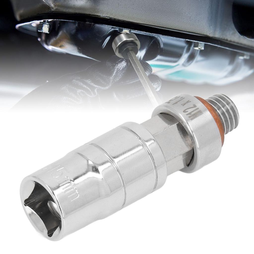 Oil Drain Plug M12x1.75 304 Stainless Steel Self Tapping Oil Pan Thread Repair Kit