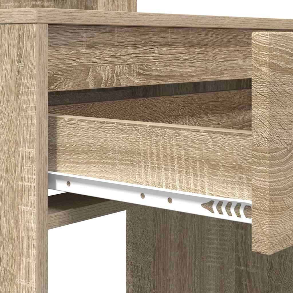 Bedroom Vanity Tables Sonoma Oak 80 X 39.6 X 135 Cm