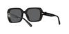 Coach HC8329U BLACK 53 Women's Sunglasses,