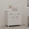 Day and Night - Day and Night HAMAR Sideboard Solid White Pine Wood 79x40x80 Cm