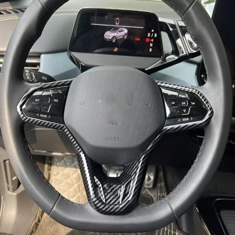 Für Volkswagen VW ID.4X ID.4 CROZZ 2022 Carbon Innen Auto Türgriff Trim Panel Fenster Schalter Taste air vent Abdeckung