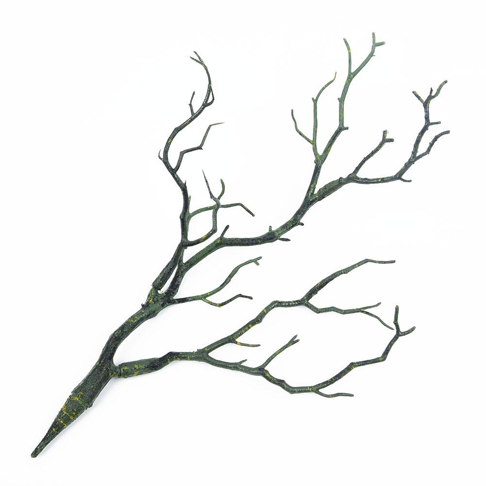 Simulation branch Tree Branch Decoration Beautiful Room White/Green/Coffee Fake