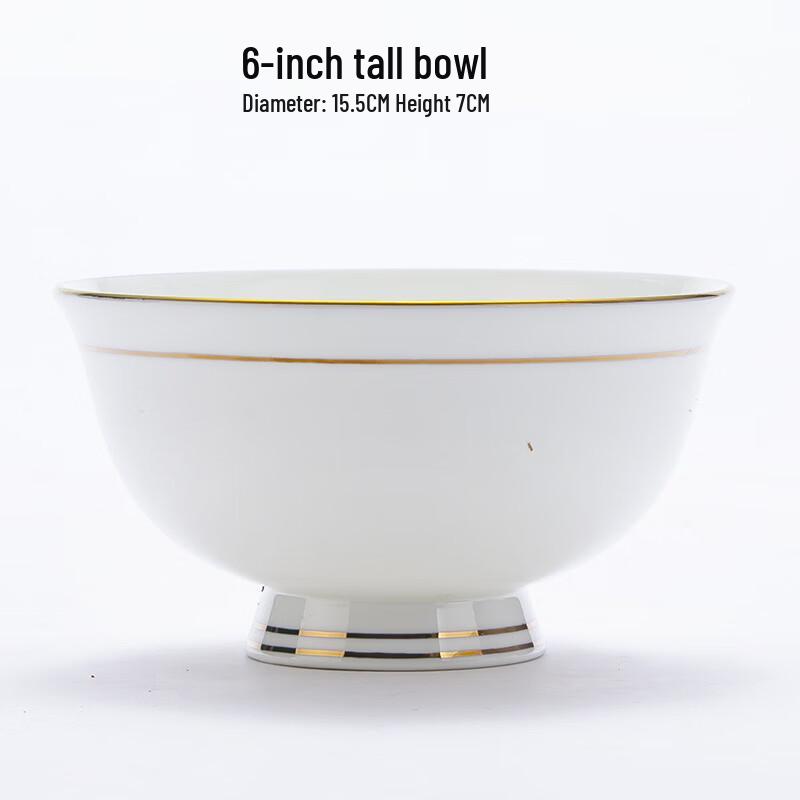 Jingdezhen Nordisches Goldrand Bone China Geschirr