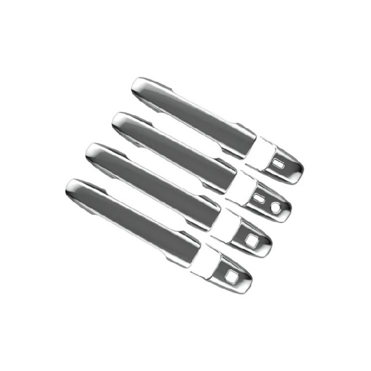 For Daihatsu Move 2025 2026 Car Accessories ABS Chrome Door Handle Cover Without Smart Key Hole Catch Cap Trim