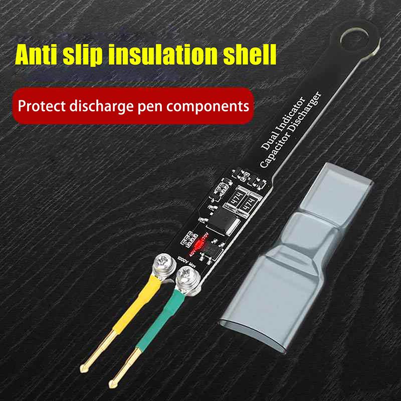 1Pc Capacitor Discharge Pen Ac/Dc Switch Power Supply Repair Discharge Maintenance Tool Ac8-380V/Dc 12-540V
