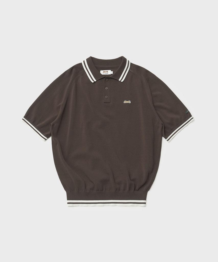 LE TIGRE Tennis Polo Knit (Mild Brown)
