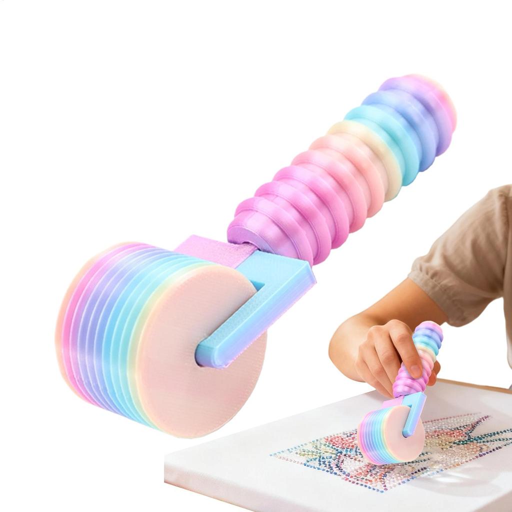 Painting Roller Plastic Detachable Roller Beads Corrected Fixing Tightly Paste Paint Tool DIY Painting Accessory