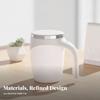 Rechargeable Stirring Coffee Mug Smooth easy-tInterior, Auto-mixing