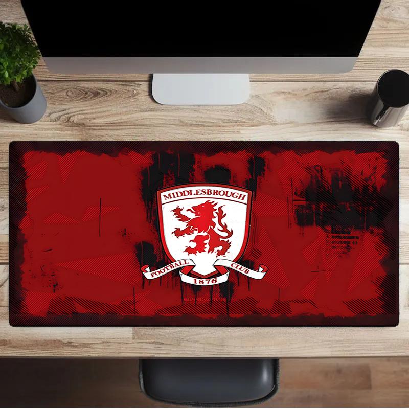 Middlesbrough Football Club Crest Mouse pad, Gaming Mouse Pad, keyboard pad, Desk Decor for computer notebook Fan Gift Birthday Gift