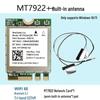 Wi-Fi 6E Dual-Band Bluetooth 5.3 Wireless Network Card (Models: MT7922, MT7921K, MT7902)