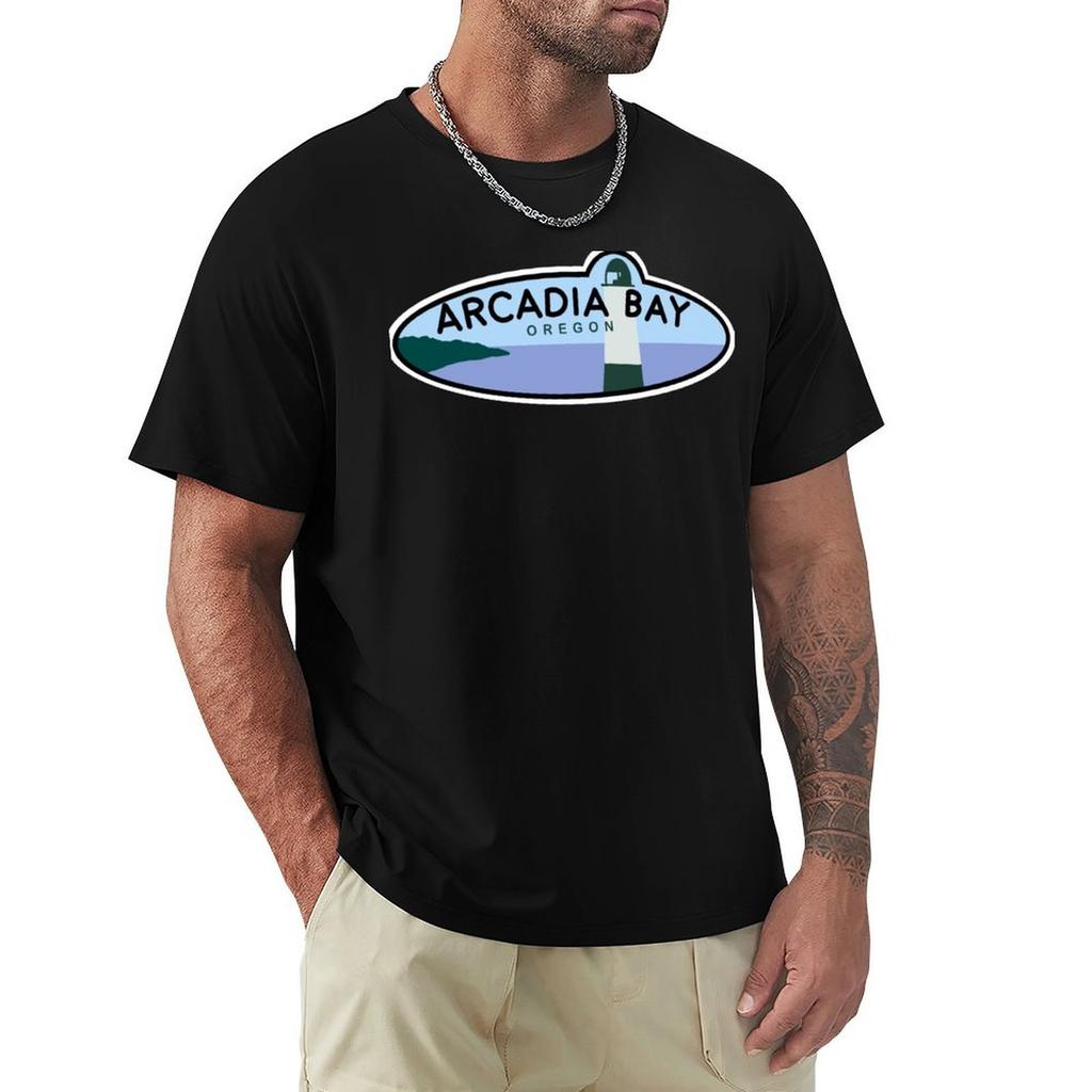 Arcadia Bay TShirt vintage anime shirt anime stuff Mens tshirt