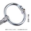 Tsukitoy Metal Sm Painless Locking 3 Levels Restraint Adult Handcuffs Sm Cosplay Props for Men and Women Handcuffs, Shackles, Restraints, Choker,